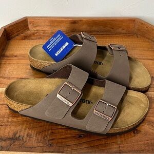 Birkenstock Arizona Mocha Birkibuc Size 41